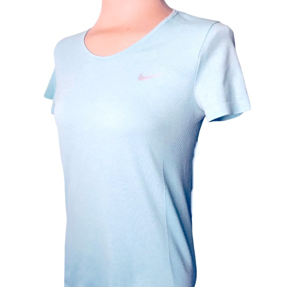NIKE dri-fit seamless short sleeve golf shirt mint M